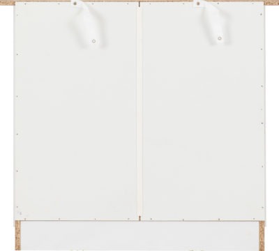 Portland 3 Drawer Chest
White/Oak Effect