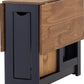Santos Butterfly Dining Set
Navy Blue/Distressed Waxed Pine