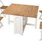 Santos Butterfly Dining Set
White/Distressed Waxed Pine