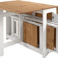Santos Butterfly Dining Set
White/Distressed Waxed Pine