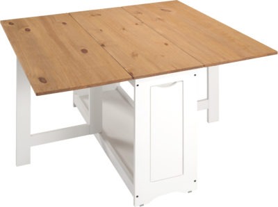 Santos Butterfly Dining Set
White/Distressed Waxed Pine