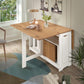 Santos Butterfly Dining Set
White/Distressed Waxed Pine
