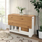 Santos Butterfly Dining Set
White/Distressed Waxed Pine