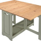 Santos Butterfly Dining Set
Green/Distressed Waxed Pine