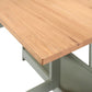 Santos Butterfly Dining Set
Green/Distressed Waxed Pine