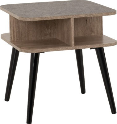 Saxton Side Table
Mid Oak Effect/Grey