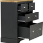Toledo 2+2 Drawer Chest
Grey/Oak Effect