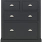 Toledo 2+2 Drawer Chest
Grey/Oak Effect