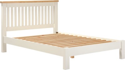 Windsor 4'6" Bed Low Foot End
Ivory/Oak