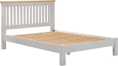 Windsor 4'6" Bed Low Foot End
Pebble Grey/Oak