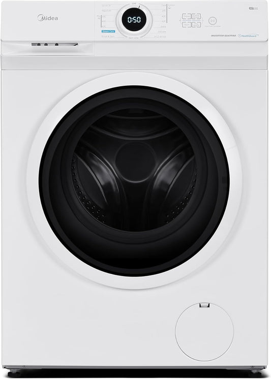 Midea MF10EW80BA 8kg Washing Machine - White - A Rated