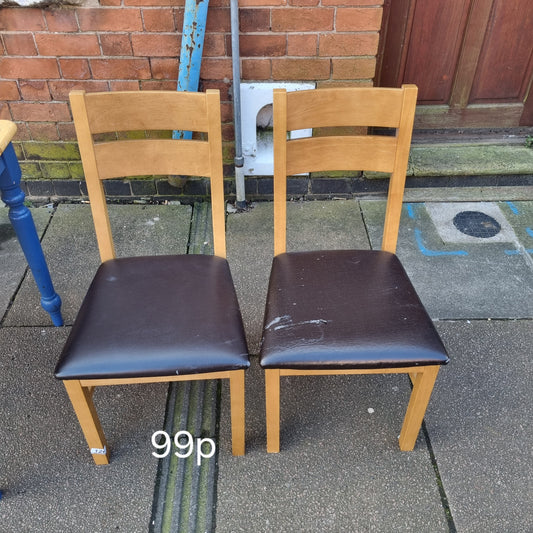 2 chairs