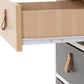 Brooklyn 3 Drawer Bedside
Oak Effect/Grey