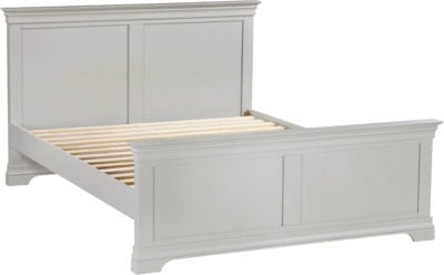 Bordeaux 5' Bed High Foot End
Pebble Grey