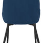 Athens Rectangular Dining Set with Avery Chairs
Concrete Effect/Black/Sapphire Blue Velvet