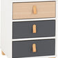 Brooklyn 3 Drawer Bedside
Oak Effect/Grey
