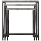 Athens Square Nest Of Tables
Concrete Effect/Black