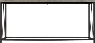 Athens Rectangular Coffee Table
Concrete Effect/Black