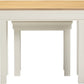 Bordeaux Nest of 2 Tables
Ivory/Oak