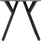 Athens Round Dining Set with Lukas Chairs
Concrete Effect/Black/Emerald Green Velvet