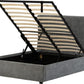 Amelia Plus 5' Storage Bed
Dark Grey Fabric