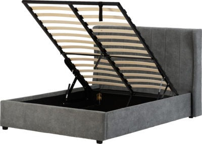 Amelia Plus 5' Storage Bed
Dark Grey Fabric