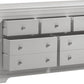 Bordeaux 3+2 Drawer Chest
Pebble Grey