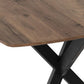 Athens Rectangular Dining Set with Lukas Chairs
Medium Oak Effect/Black/Grey Velvet