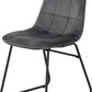 Athens Round Dining Set with Lukas Chairs
Concrete Effect/Black/Grey Velvet