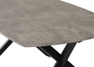 Athens Oval Coffee Table
Concrete Effect/Black