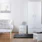 Charles 2 Drawer Bedside
White