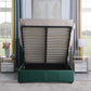 Amelia Plus 5' Storage Bed
Green Velvet Fabric