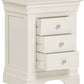 Bordeaux 3 Drawer Bedside
Ivory