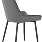 Athens Rectangular Dining Set with Avery Chairs
Concrete Effect/Black/Grey Velvet