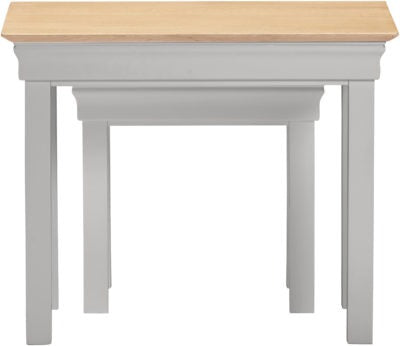 Bordeaux Nest of 2 Tables
Pebble Grey/Oak