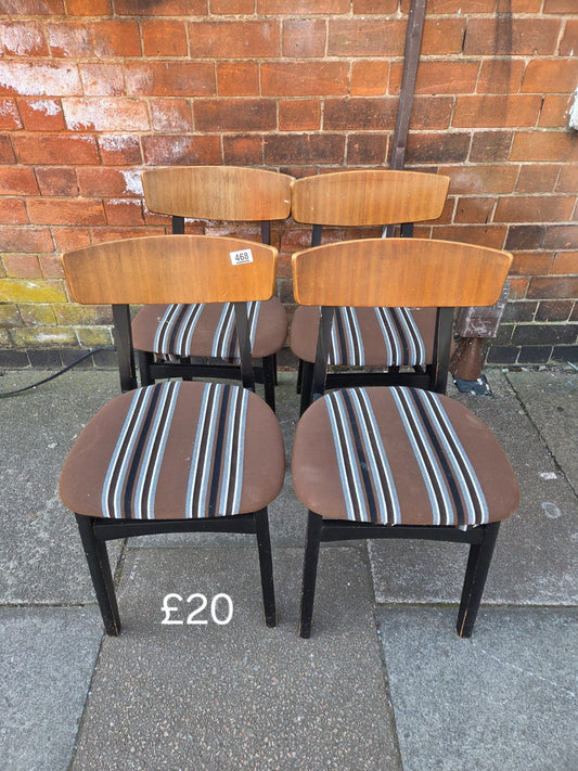 4 dining chairs 🌟 Free delivery in Leicester 🌟