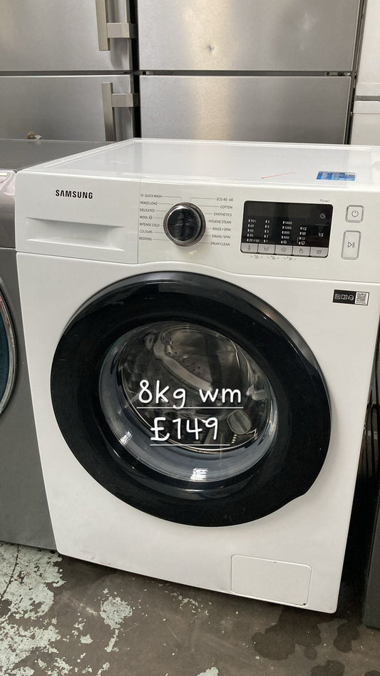 Samsung 8kg washing machine 🌟 Free Delivery 🌟 120 Days Warranty 🌟