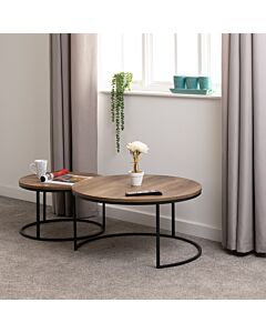 Quebec Round Coffee Table Set