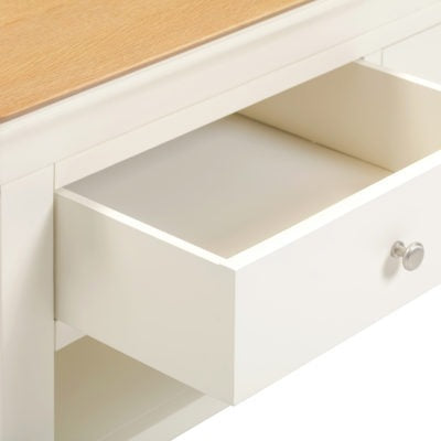 Bordeaux 2 Drawer Coffee Table
Ivory/Oak
