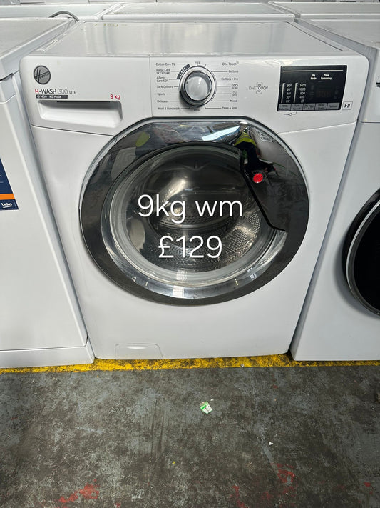 hoover 9kg washing 🌟 Free Delivery 🌟 120 Days Warranty 🌟