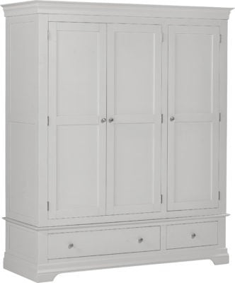 Bordeaux 3 Door Wardrobe
Pebble Grey