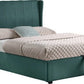 Amelia Plus 5' Storage Bed
Green Velvet Fabric