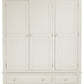 Bordeaux 3 Door Wardrobe
Ivory