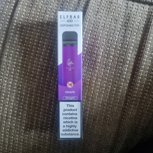 elf bar grape 🌟 Free delivery in Leicester 🌟 EXPIRED