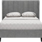 Amelia 4'6" Bed
Dark Grey Fabric