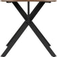 Athens Rectangular Dining Set with Lukas Chairs
Medium Oak Effect/Black/Grey Velvet