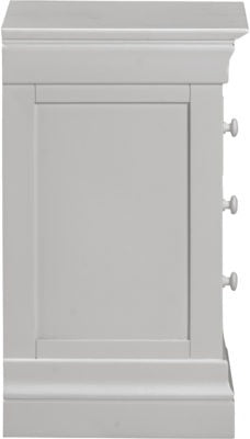 Bordeaux 3 Drawer Bedside
Pebble Grey