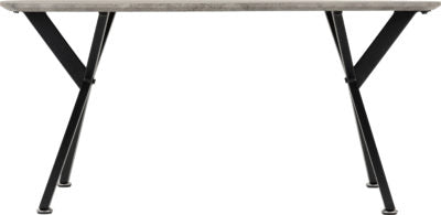 Athens Oval Coffee Table
Concrete Effect/Black
