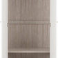 Dixie 2 Door Wardrobe
Dusty Grey/White