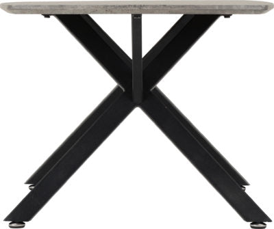 Athens Oval Coffee Table
Concrete Effect/Black